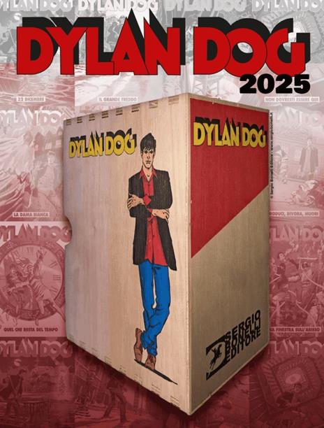 Un anno con Dylan Dog. Box 2025 - Tiziano Sclavi - copertina