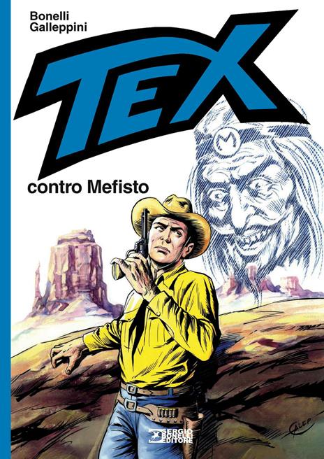 Tex contro Mefisto - Gianluigi Bonelli - copertina