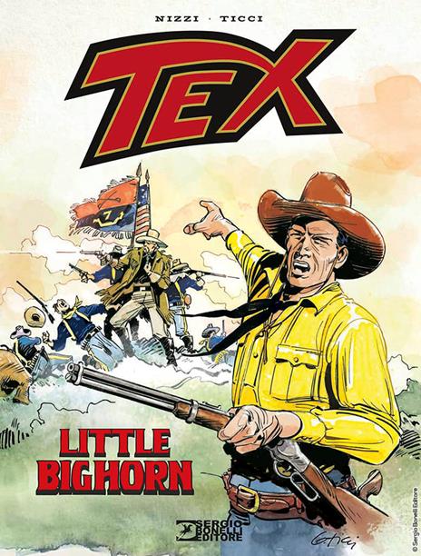Tex. Little Bighorn - Claudio Nizzi - copertina