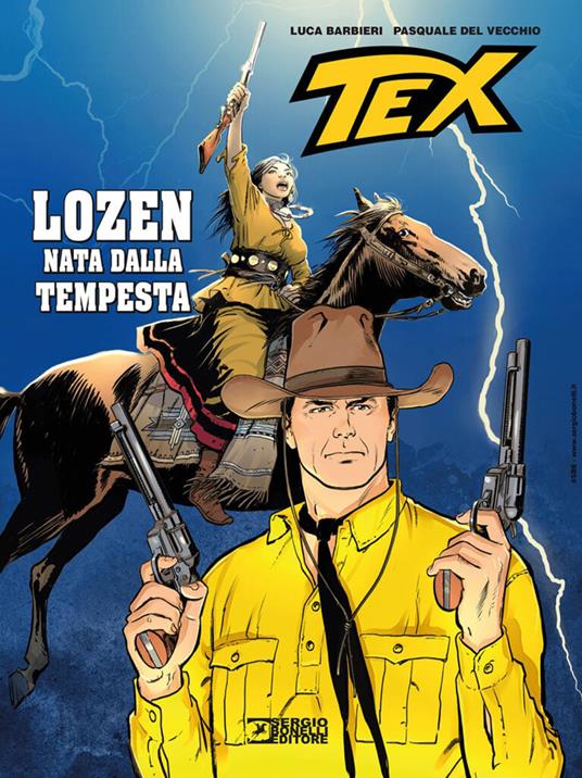 Tex. Lozen nata dalla tempesta - Luca Barbieri - copertina