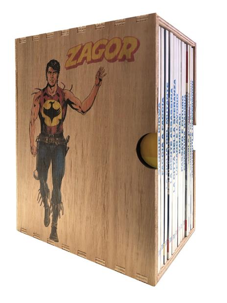 Un anno con Zagor. Box 2025 - Jacopo Rauch,Moreno Burattini,Carlo Lucarelli - copertina