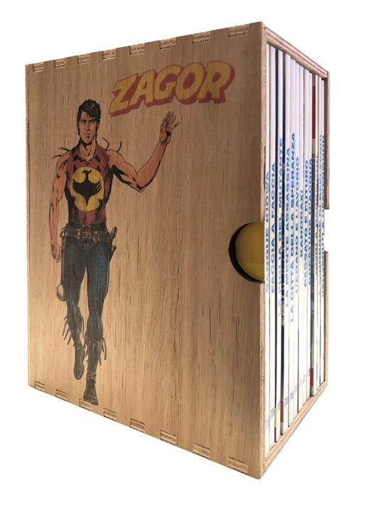 Un anno con Zagor. Box 2025 - Jacopo Rauch,Moreno Burattini,Carlo Lucarelli - copertina