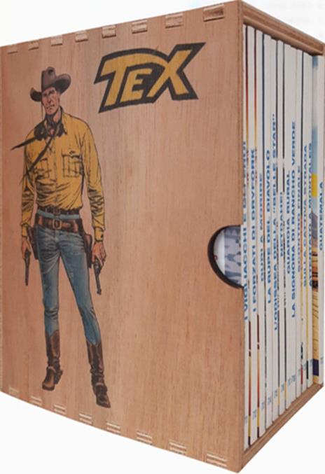 Un anno con Tex. Box 2025 - Claudio Nizzi,Pasquale Ruju,Mauro Boselli - copertina