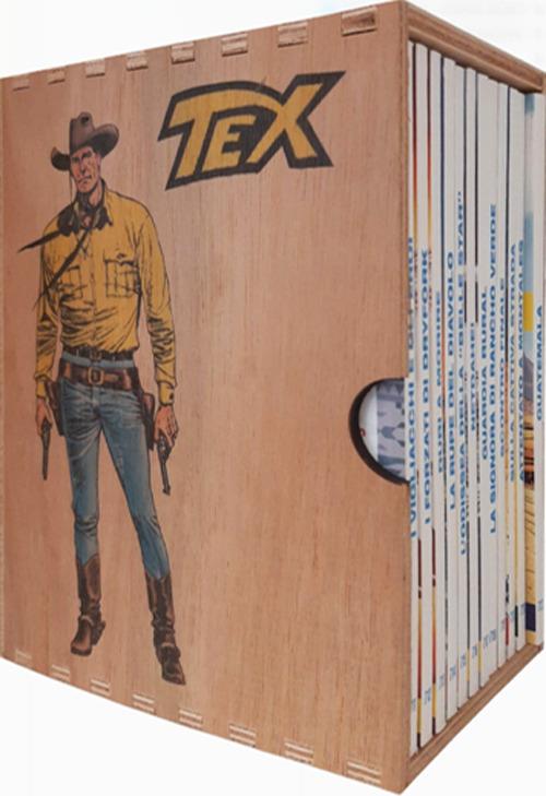 Un anno con Tex. Box 2025 - Claudio Nizzi,Pasquale Ruju,Mauro Boselli - copertina