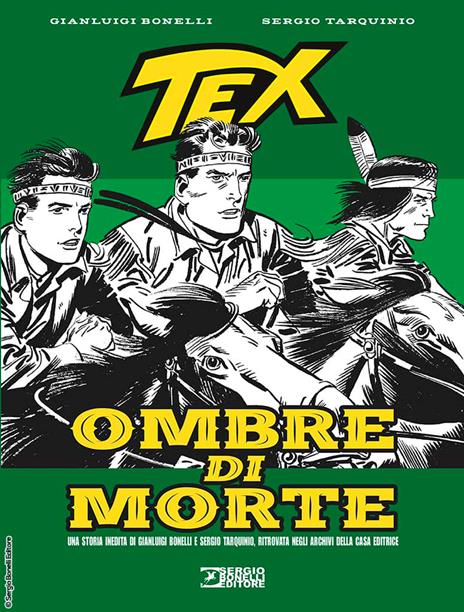 Tex. Ombre di morte. Ediz. 2026 - Gianluigi Bonelli - copertina
