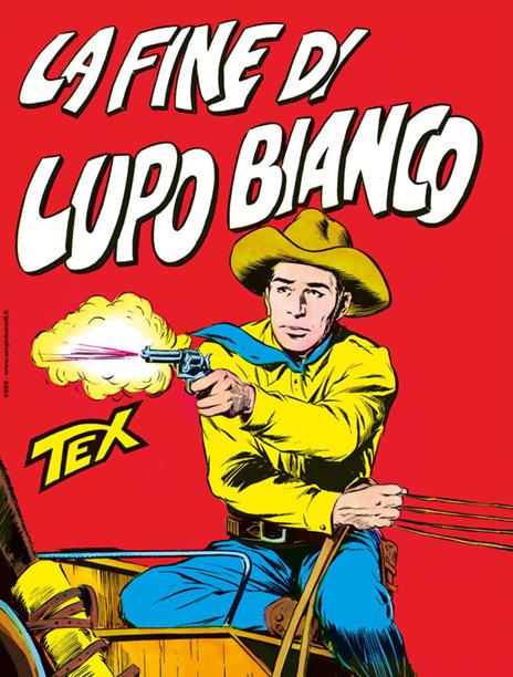 Tex collezione book. Vol. 19: La fine di lupo bianco - Gianluigi Bonelli - copertina