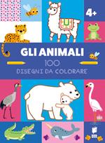 Gli animali. 100 disegni da colorare. Ediz. illustrata