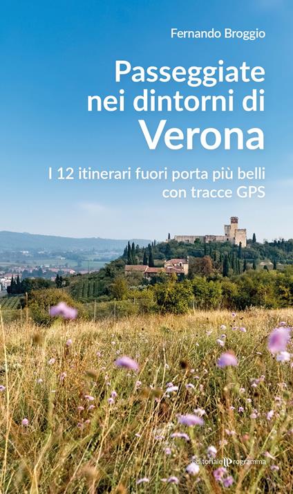 Passeggiate nei dintorni di Verona. I 12 itinerari fuori porta più belli con tracce GPS - Fernando Broggio - copertina
