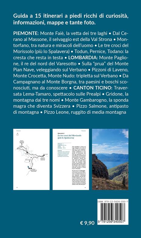 Escursioni sul Lago Maggiore. 15 itinerari tra Piemonte, Lombardia e Canton Ticino - Nicola Antonello - 3