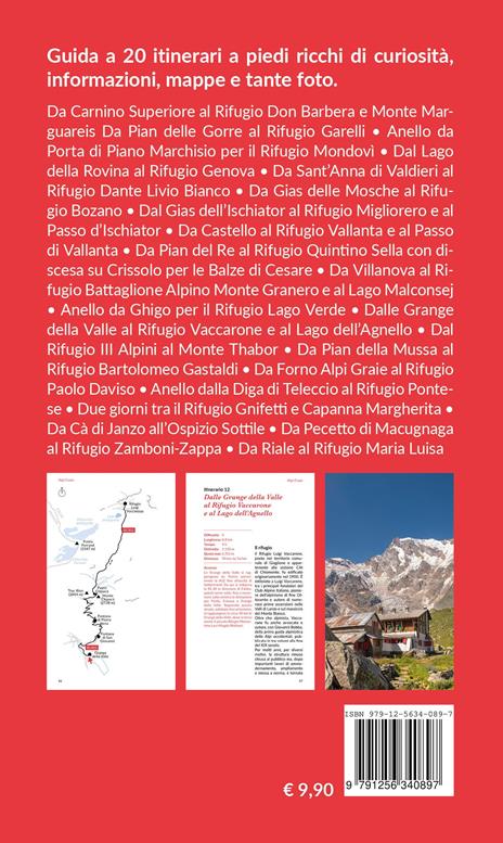 Rifugi del Piemonte. 20 escursioni dalle Alpi Liguri alle Alpi Lepontine - Gian Vittorio Avondo - 3
