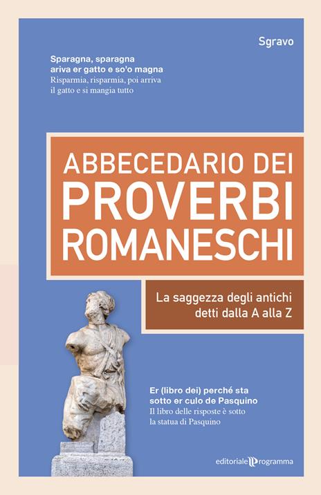 Abbecedario dei proverbi romaneschi - Sgravo - copertina
