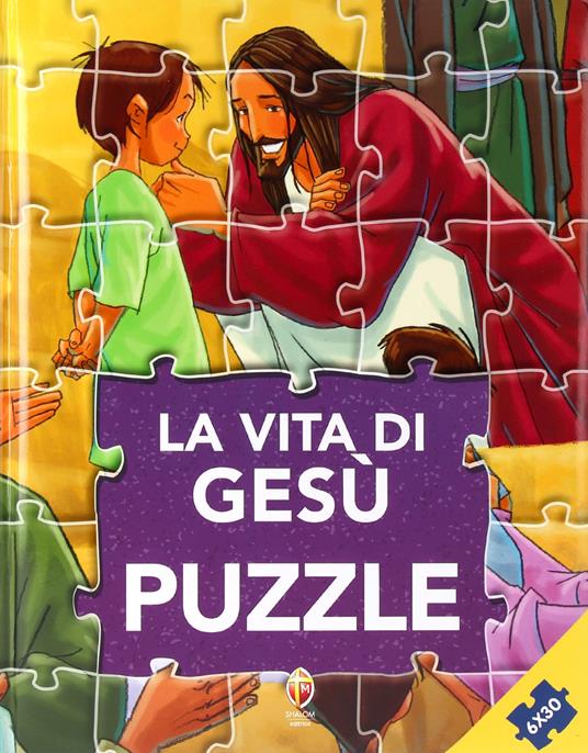 La vita di Gesù. Puzzle - copertina