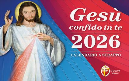 Gesù confido in te. Calendario a strappo 2026 - copertina