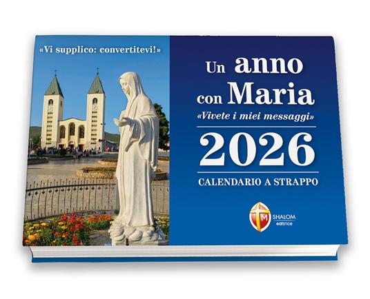 Calendario da strappo «Medjugorje» 2026 - copertina