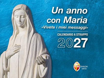 Un anno con Maria. Calendario a strappo 2027 - copertina