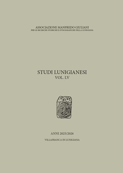 Studi lunigianesi. Vol. 55 - copertina