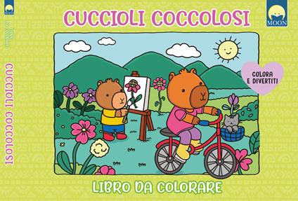 Cuccioli cucciolosi. Libro da colorare. Ediz. illustrata - copertina