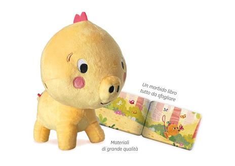 Il dinosauro. Soffici libri per crescere. Grandi animali soffici. Ediz. a colori - 3