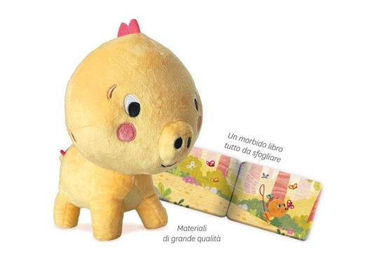 Il dinosauro. Soffici libri per crescere. Grandi animali soffici. Ediz. a colori - 3