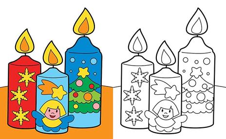 Natale da colorare. Ediz. a colori - 4