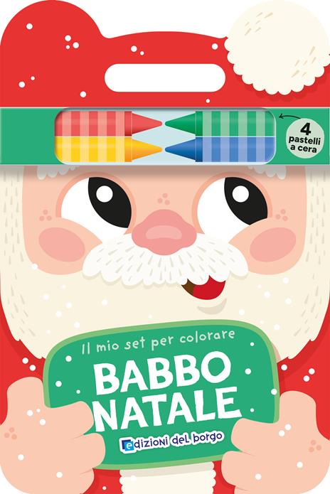 Babbo Natale. Il mio set per colorare. Ediz. illustrata - copertina