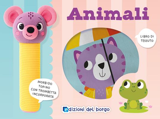 Animali. Morbidi burattini sonori. Ediz. a colori - copertina