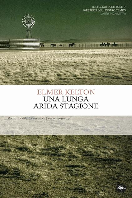 Una lunga arida stagione - Elmer Kelton - copertina