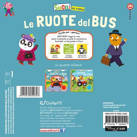 Le ruote del bus. Suoni in rima. Ediz. a colori - Samantha Meredith - 3