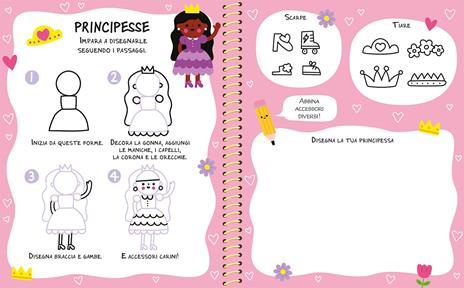 Creature magiche. Ediz. a spirale. Con 8 acquerelli. Con pennello. Con stencil - 2