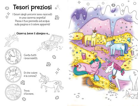 Tanti magici unicorni. Ediz. a colori. Ediz. a spirale. Con pennello magico ad acqua - 3