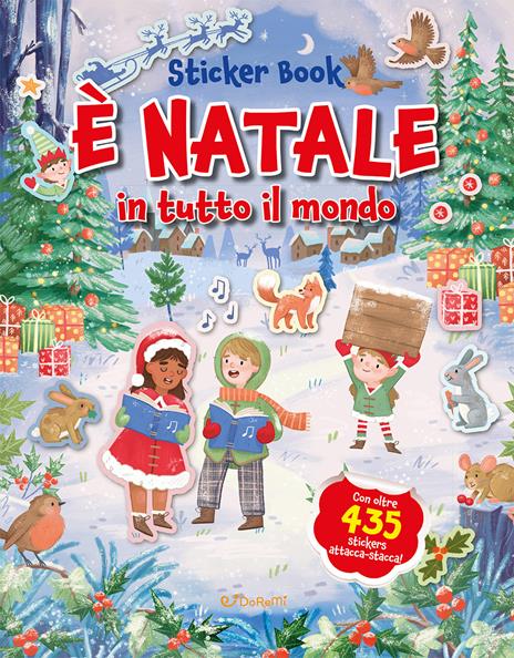È Natale in tutto il mondo. Sticker book. Ediz. a colori - Joli Hannah - copertina
