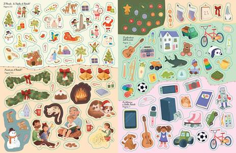 È Natale in tutto il mondo. Sticker book. Ediz. a colori - Joli Hannah - 2