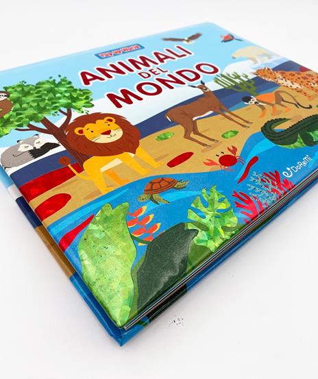 Animali del mondo. Pop up world. Ediz. a colori - copertina
