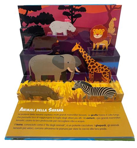 Animali del mondo. Pop up world. Ediz. a colori - 2