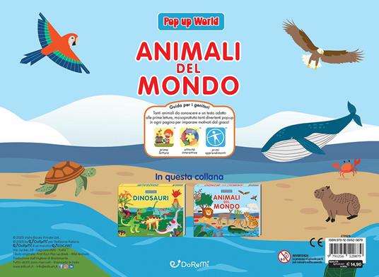 Animali del mondo. Pop up world. Ediz. a colori - 4