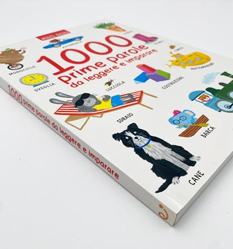 1000 prime parole da leggere e imparare. Leggo&gioco. Ediz. a colori - copertina