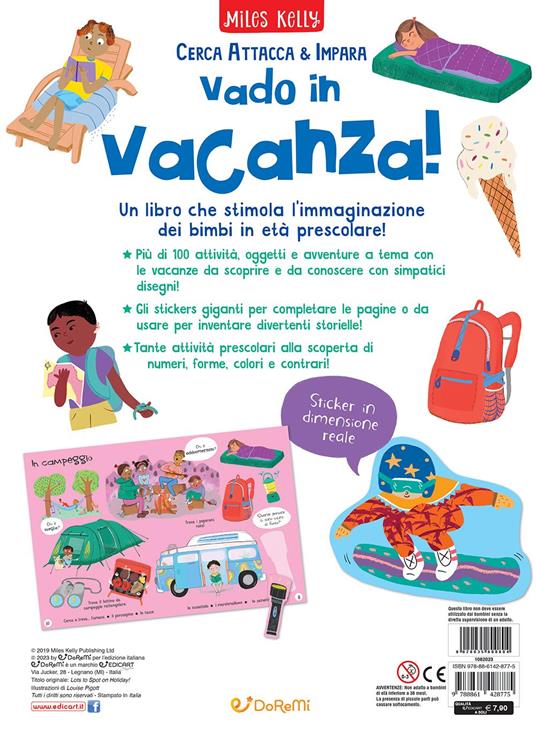 Vado in vacanza! Cerca attacca & impara. Ediz. a colori - 4