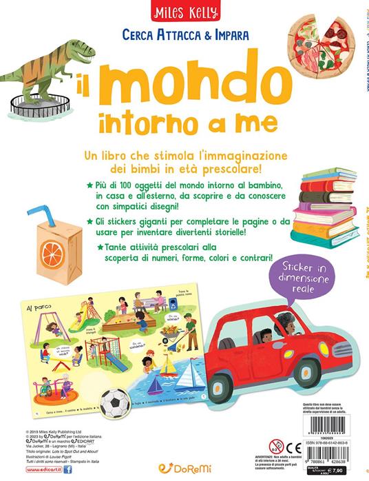 Il mondo intorno a me. Cerca attacca & impara. Ediz. a colori - 4