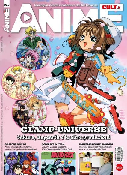 Anime cult. Vol. 26: Clamp-universe - copertina