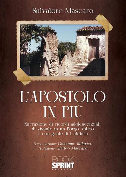 L'apostolo in più - Salvatore Mascaro - copertina