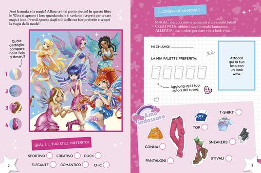 La magia della moda. Winx club. Con adesivi. Ediz. illustrata - 4