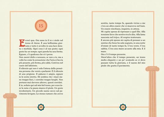 Il labirinto di Creta. Con una lezione sul mito di Alessandro Barbero. Ediz. a colori - Nicola Piovani,Anna Ponti,Angela Lombardo - 3