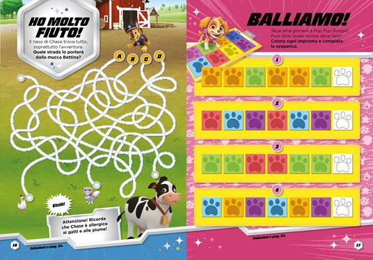 In missione. Paw Patrol. Giochi e sticker in 3D. Ediz. a colori - 3