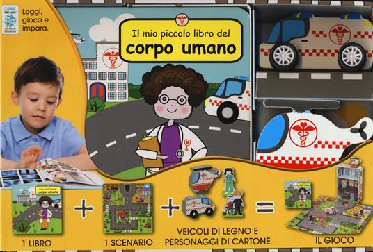 Il mio piccolo libro del corpo umano. Little village. Ediz. a colori. Con gadget. Con puzzle - copertina