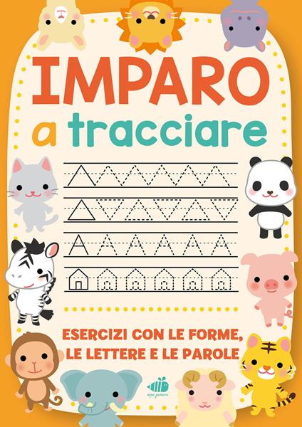Imparo a tracciare. Ediz. a colori - copertina