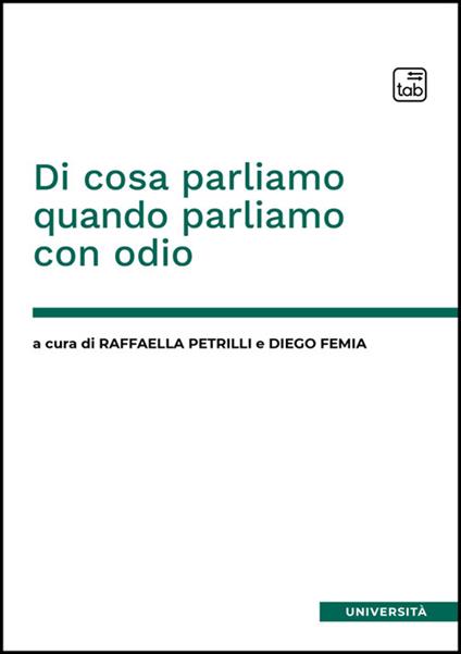 Di cosa parliamo quando parliamo con odio - copertina