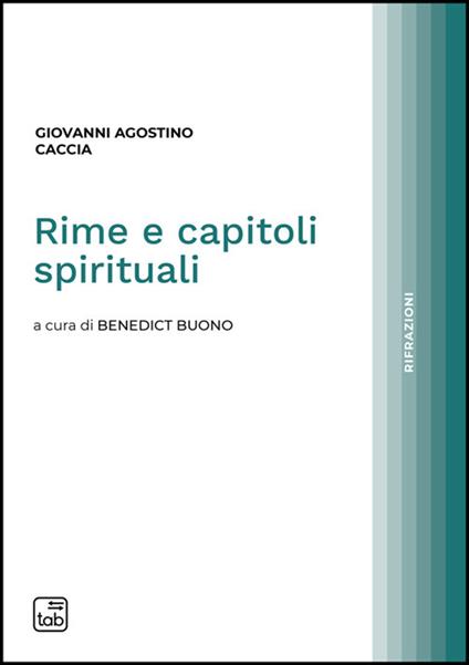 Rime e capitoli spirituali - Giovanni Agostino Caccia - copertina