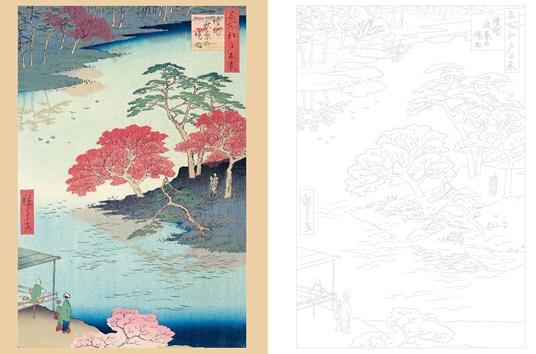 I capolavori del Giappone da colorare. Più di 30 stampe dal Metropolitan Museum. Ediz. illustrata - 5