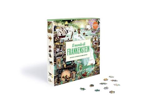 Il mondo di Frankenstein. Puzzle 1000 pezzi - Adam Simpson - 5