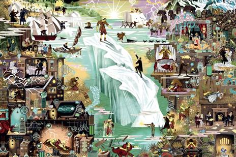 Il mondo di Frankenstein. Puzzle 1000 pezzi - Adam Simpson - 6